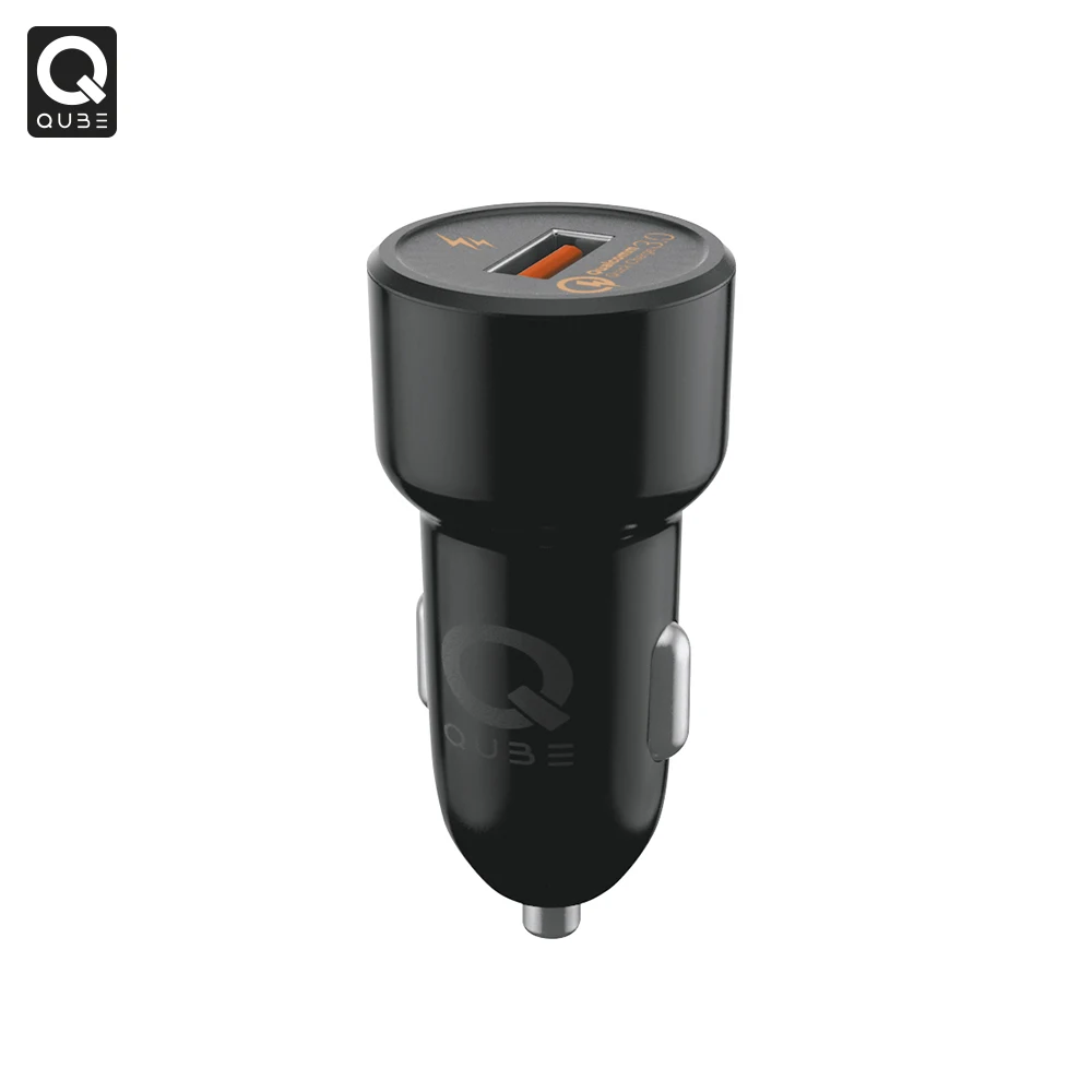 Автомобильное зарядное устройство QUB QCQUICK30BLK