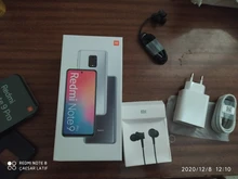 Versión Global Xiaomi Redmi Note 9 Pro 6GB 128GB NFC Smartphone 6,67 Snapdragon 720G 64MP Quad Camera 5020mAh 30w de carga rápida