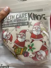 Mascarilla facial KN95 de 5 capas, desechable, transpirable, a la moda, personalizada, con estampado personalizado, FFP2, 10 Uds.