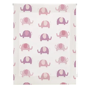 

Storalia-Blind digital pink elephants-rollable-available in several measures