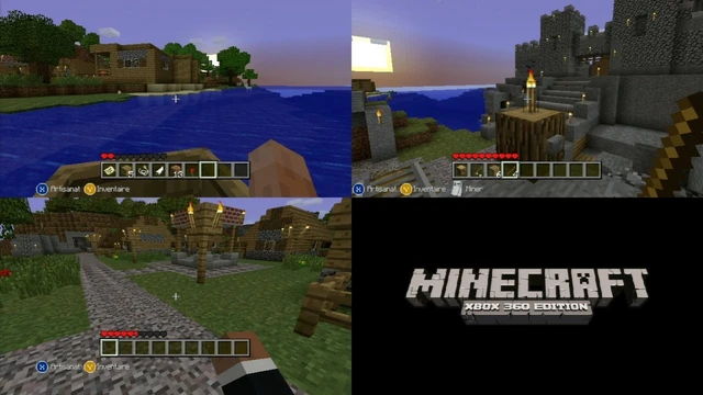 Minecraft xbox edition (xbox um) usado rus xbox um xbox 360 jogo passar jogo  console usado jogo de vídeo jogo famicom caixa de jogo - AliExpress