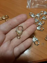 10 unids/lote ganchos de broche de langosta de mono de plata antigua para collar pulsera cadena accesorio de joyería para manualidades hallazgos 26*15MM