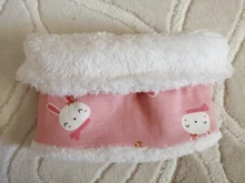 Bebé de invierno bufanda para niños y niñas de dibujos animados bufanda de animal de peluche de felpa niños otoño cálido cuello-O-Anillo de cuello pañuelo de cuello grueso
