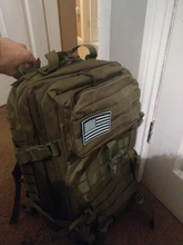 Mochila táctica militar 3P, para exteriores, impermeable, Senderismo, fundas de caza y acampada, 50 l, gran capacidad, para hombre