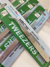 Vetus-Pinzas para pestañas de acero inoxidable, alta precisión, maquillaje antiestático, pinzas para cejas, extensión de pestañas