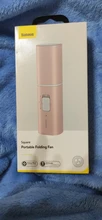 USB Cooler Fan Cooling-Fan Folding Emergency-Power-Bank Baseus Rechargeable Mini 2000mah