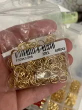 Lote de anillos abiertos de 4, 6, 8 y 10mm de bucle dorado y plateado para hacer joyas, collares y pulseras, suministros de conector, 200 unidades