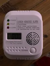 ANPWOO CO-detector de monóxido de carbono, alarma, seguridad del hogar sensor para, alerta, acústico y óptico