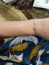 Pulsera de estilo de amor con diseño de grano con viento pequeño restaurando maneras antiguas es Accesorios de corazones dulces Cadena de cuerda mujeres Punk