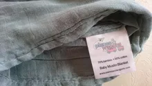 Manta de muselina 70% de bambú para bebé, manta suave para recién nacido de 120x120cm, 2 capas de gasa para el baño, envolvente infantil, funda para cochecito