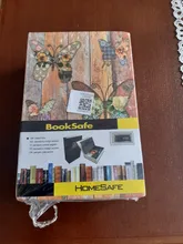 Mini caja de almacenamiento segura de simulación de libro para el hogar, caja de seguridad para joyas, dinero en efectivo, simulación de libro, nueva moda, 18,2x11,8x5,7 cm