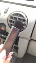Cepillo de limpieza retráctil para coche, accesorio para aire acondicionado, limpieza de ordenador, teclado telescópico, mango de plástico, cepillo pequeño de lana