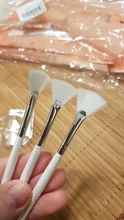 Mask-Brushes Long-Handle Professional Skin-Care-Mask Fan-Shape 3pcs for Salon Home