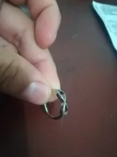 Anillo de plata de primera ley para mujer, sortija, plata esterlina, estilo infinito, amor eterno, boda, gran oferta, venta al por mayor