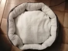 Pequeño perro de talla mediana perrera lana de cordero cama para gato, perro extraíble lavable suministros para mascotas suave mantener caliente casa felpa relleno Mat