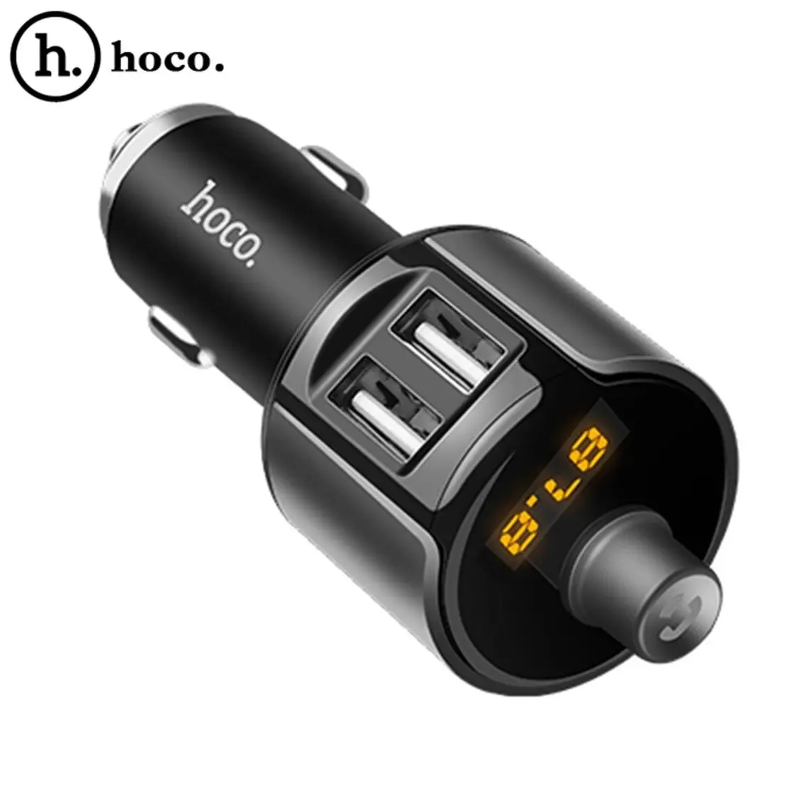 Автомобильный FM- трансмиттер Hoco E19 Smart Bluetooth