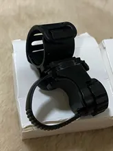 Soporte para linterna de bicicleta con rotación de 360 grados, Clip ajustable para lámpara de luz de bicicleta