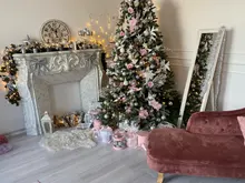 Light Led Curtain-String Window-Decor Christmas Garland Patio Xmas Party 220V EU AIFENG