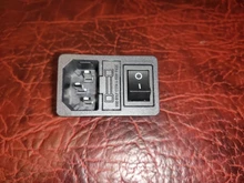 Fuse Connector-Plug Rocker-Switch Power-Socket Inlet Black Iec320 C14 Blue Green 