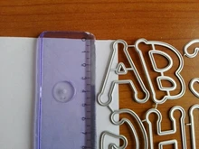 Cutting-Dies Die-Cuts Album Decorative-Crafts Diy Scrapbooking Embossing Metal 26-Letters