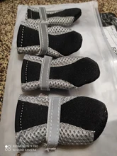 4 unidades/juego de zapatos para mascota de perro de lluvia, botines de goma antideslizantes portátiles, impermeables, zapatos de lluvia para perros y gatos, otoño e invierno, S/M/L/XL