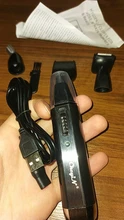 Cortador de pelo de los oídos multifuncional, afeitadora recargable por USB para Barba, cejas, inalámbrica