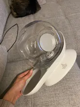 Dispensador de agua automático con forma de caracol para gatos, fuente para mascotas, tazón para beber grande, sin electricidad