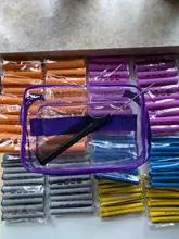 Perm-varillas de pelo para mujer, rizador de pelo largo y corto con ondas frías, 5 tamaños, 100 piezas