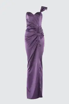 

Trendyol Ruffle Detail Evening Dress & Graduation Gown TPRSS19VF0032