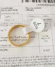 Letdiffy-anillo de boda de acero inoxidable para hombre y mujer, sortija lisa de oro, 2/4/6/8mm, joyería