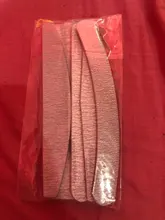 Limas para manicura, juego de bloques de tope de lijado de doble cara, limas grises para esmalte de Gel UV, 100/180