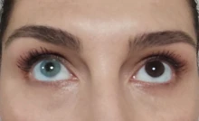 Color Natural lente ojos 2 uds anual de lentes de contacto de Color para los ojos belleza lentes de contacto ojo Color cosmético de los ojos