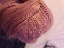 Xtrend sintético peluca con malla frontal Rosa largo rojo cobrizo naranja púrpura Ombre gris blanco Rubio pelucas para mujeres del pelo de la onda de la mujer