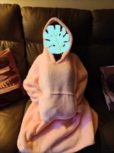 Oversized Hoodie Blanket Sweatshirts Sleeves Giant Winter Fleece with TV Damska Sudadera