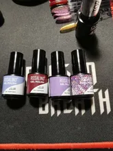 ROSALIND Gel de uñas Kit 4/6 Uds Gel de esmalte de uñas UV barnices 7ml para manicura necesito Curado capa superior para Base de uñas