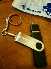 Biyetimi-pendrive multifuncional para teléfono móvil, unidad Flash de 64gb, otg 2,0, 128gb, 256gb, 16gb, cle, USB 128G