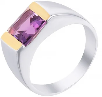 

Jay VI ring with 1 amethyst of silver