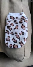 Vest Dog-Shirt Leopard Chihuahua Winter Dogs Small for Pet-Clothing Terrier Velvet