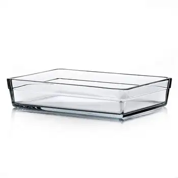 

Microwave tray rectangular "laser logo"
