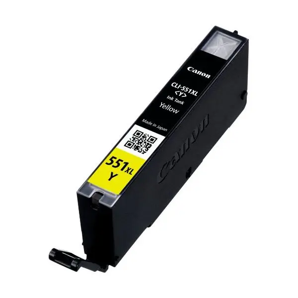 Чернильный картридж Canon CLI-551Y XL IP7250/MG5450 желтый