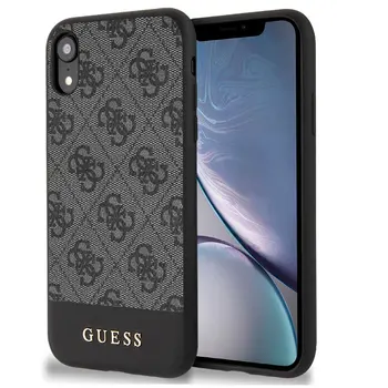 

IPhone case XR license Guess fabric Black