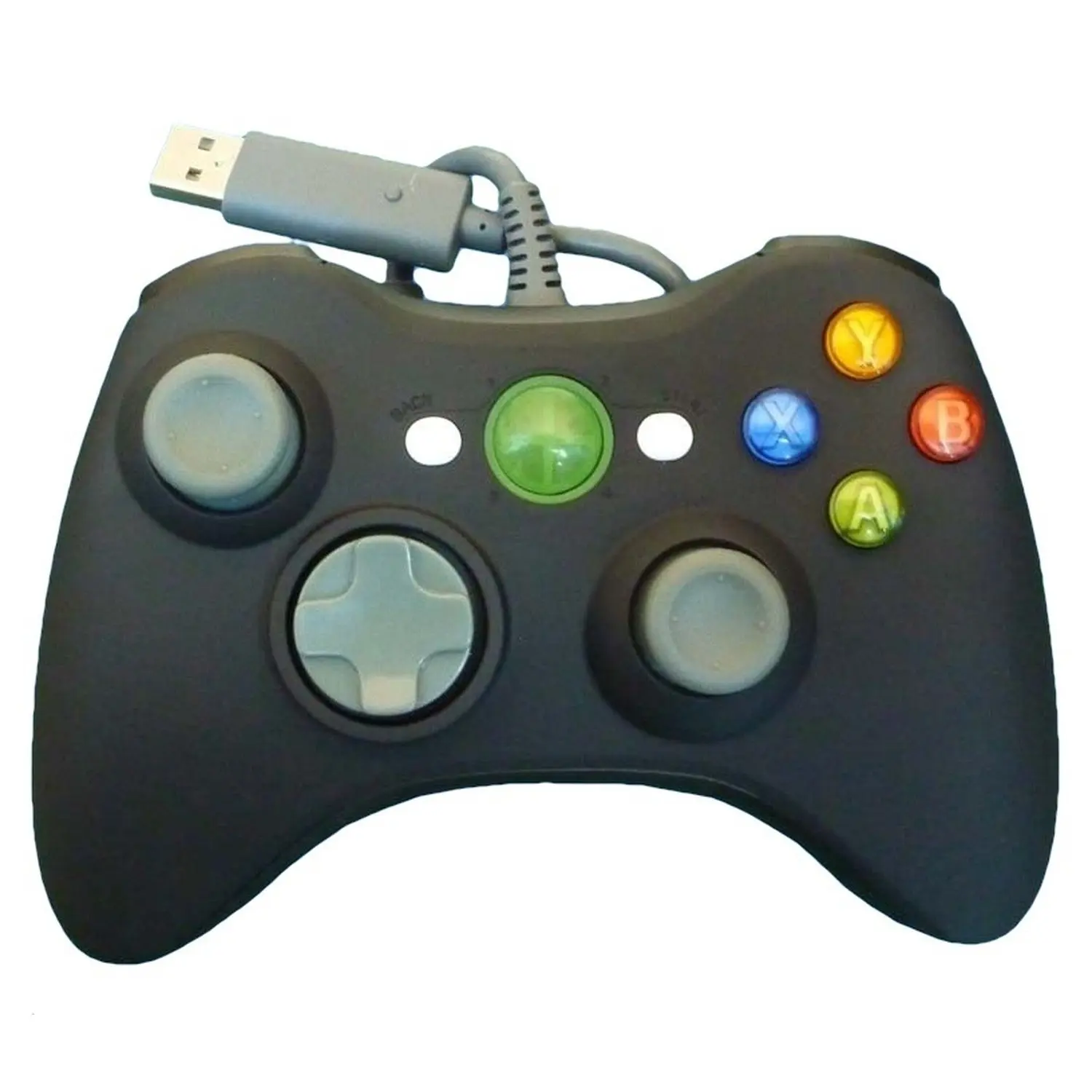 Xbox 360 * Compatible Cable Controller * Black Gamepads AliExpress