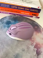 Ratón inalámbrico de 2,4G para ordenador portátil, Mini ratón óptico USB ergonómico de 1200 DPI, diseño creativo, regalo para chico