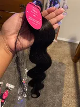 Luduna-mechones de pelo ondulado brasileño para mujer negra, extensiones de pelo ondulado 150% humano, 1/3/4 piezas, Remy