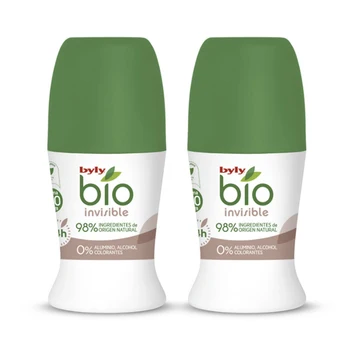 

Roll-On Deodorant BIO NATURAL 0% INVISIBLE Byly (2 pcs)