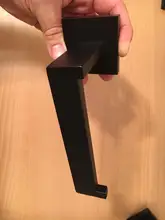 Robe Hook Paper-Holder Towel Rail-Bar-Rack Bar-Shelf Bathroom-Hardware-Set Tissue Black