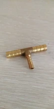 Coupler-Adapter Joint Pipe-Fitting Barbed-Connector Copper Splicer Brass Air-Water-Oil