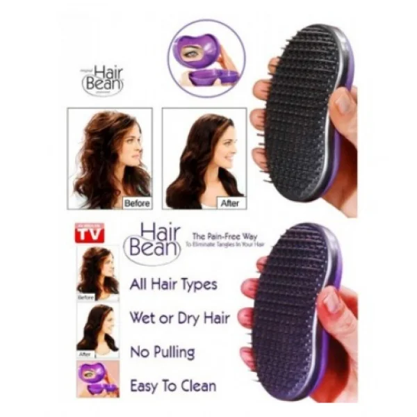 Расческа для запутанных волос Gentle De-Tangle Brush(Фиолетовый