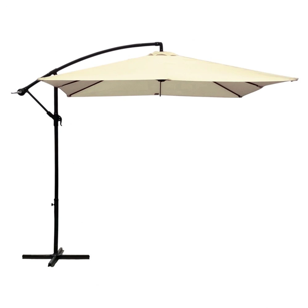 Eccentric Banana Aktive Parasol 300x300 Cm Color Cream Mast Steel, Large Garden Parasols, Sun Umbrellas For Terrace, Garden Umbrella, Garden Sun Umbrellas - Patio & - AliExpress