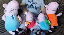 Peppa Pig Dolls Plush-Toy Gift Bran Pig-George Stuffed Christmas Party Girl Family New-Year